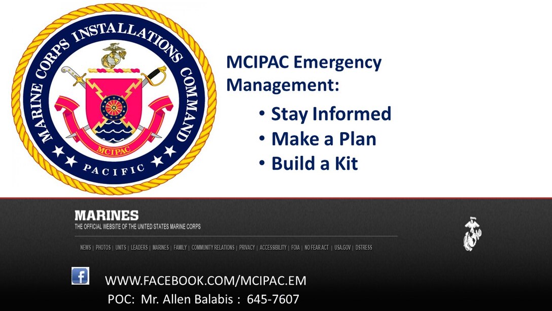 Welcome to Okinawa, weekly MCCS hosts the New Comer's Orientation brief at the Camp Foster Community Center.  Marines and families are given the opportunity to see what Okinawa has to offer.