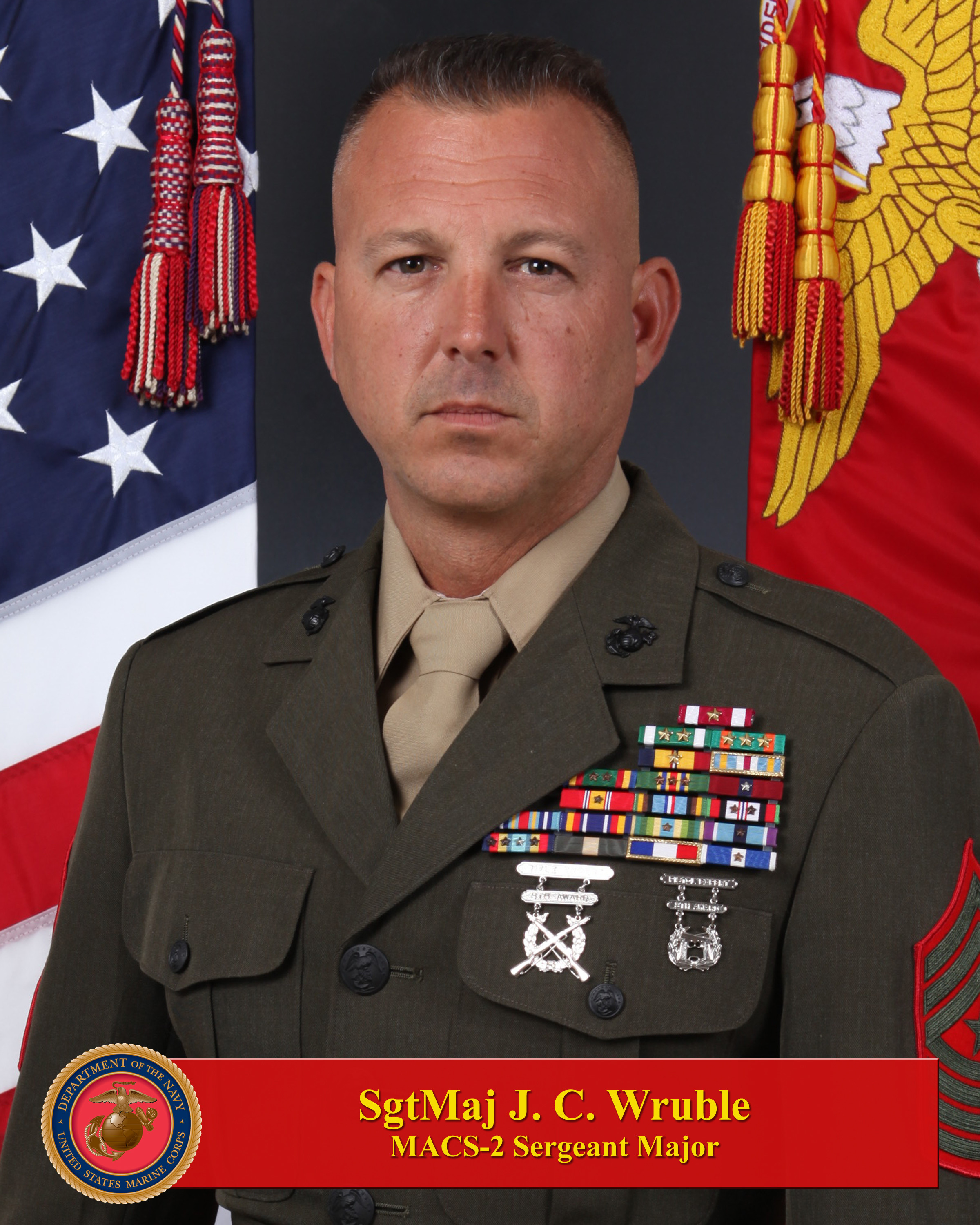 Sergeant Major Joshua C. Wruble > Marine Air Control Group 28 > MACG28 ...
