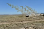 Soldiers from the Idaho Army National Guard's 116th Engineer Battalion and the U.S. Army Reserve's 321st Engineer Battalion conducted a live-fire M58 Mine Clearing Line Charge (MICLIC) range June 13, 2018, at the Orchard Combat Training Center, Boise, Idaho.