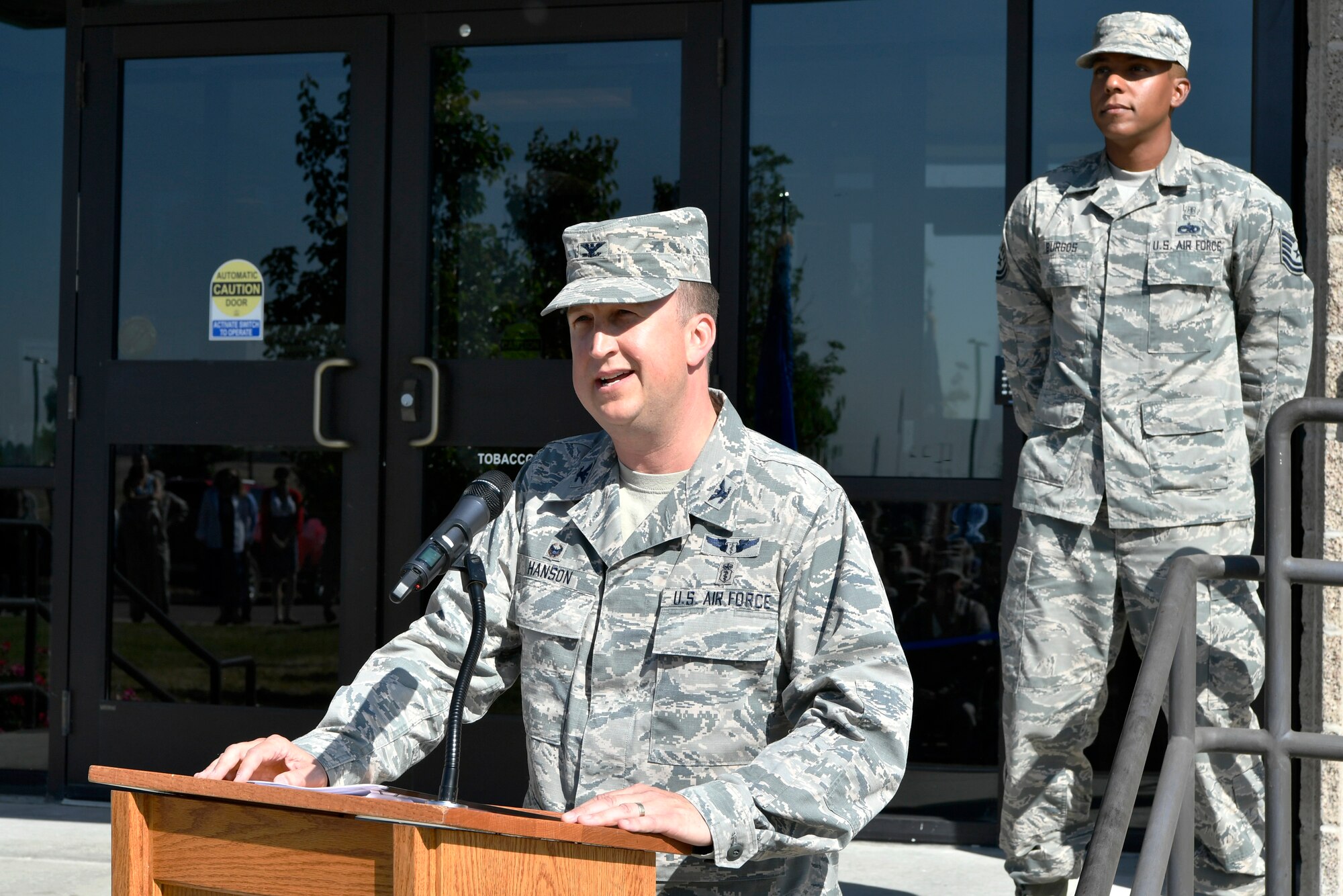 460th MDG celebrates massing of medics completion