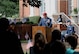 Chief Master Sgt. Bradley Reilly, 14th Operations Group Superintendent, speaks to a crowd during a Veterans Day ceremony Nov. 11, 2017, in Columbus, Mississippi. Reilly was the featured speaker for the ceremony, which also included a parade beforehand. (U.S. Air Force photo by Staff Sgt. Christopher Gross)