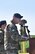 U.S. Air Force Lt. Col. Justin Secrest, 509th Security Forces Squadron commander, gives opening remarks during the Charlie Fire Team remembrance ceremony at Whiteman Air Force Base Missouri, June 10, 2018