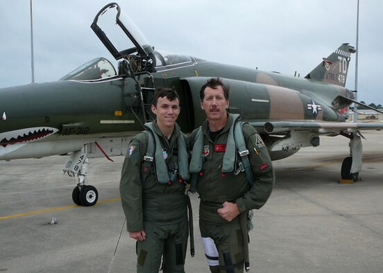 325th Fighter Wing, Father and son fighter pilots, F-22 Raptor, QF-16 Aerial Target