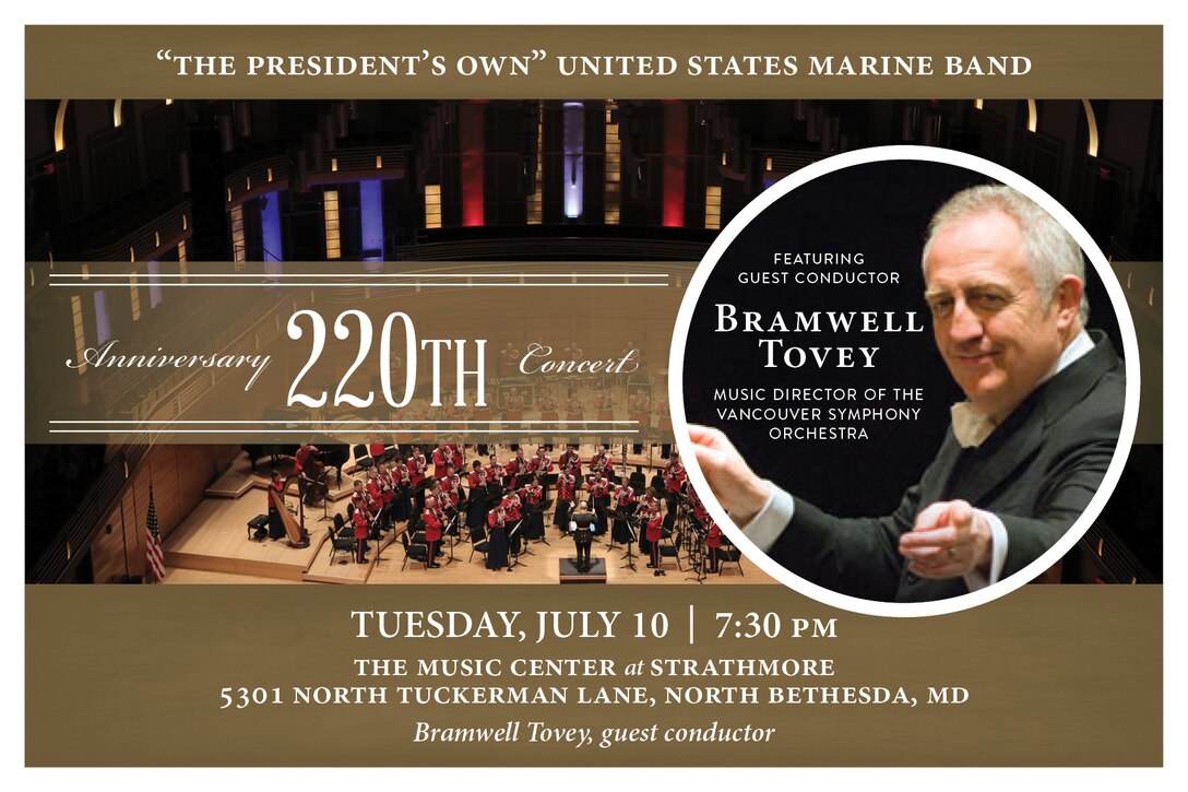 Marine Band Anniversary Concert July 10