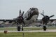A National Warplane Museum C-47 arrives at the Niagara Falls International Airport to participate in a Heritage Flight on June 7, 2018, Niagara Falls, N.Y. The museum is a voluntary organization dedicated to the restoration and preservation of World War II and Korean War era military aircraft. (U.S. Air Force photo by Master Sgt. Greg Steele/Released)