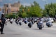 Motorcyclists ride down Washington Blvd. during the See Me, Save Me safety campaign ride June 14, 2018, in Ogden, Utah.  The purpose of the annual event that begins at Hill Air Force Base takes riders on a circular route through local communities to motivate motorists to share the road by taking a second look, specifically for motorcyclists and other smaller traffic. (U.S. Air Force photo by Todd Cromar)