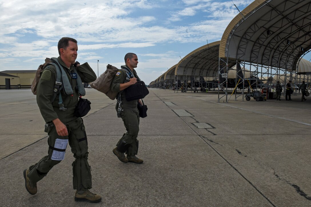 Col. Sage takes final flight as 4th FW commander