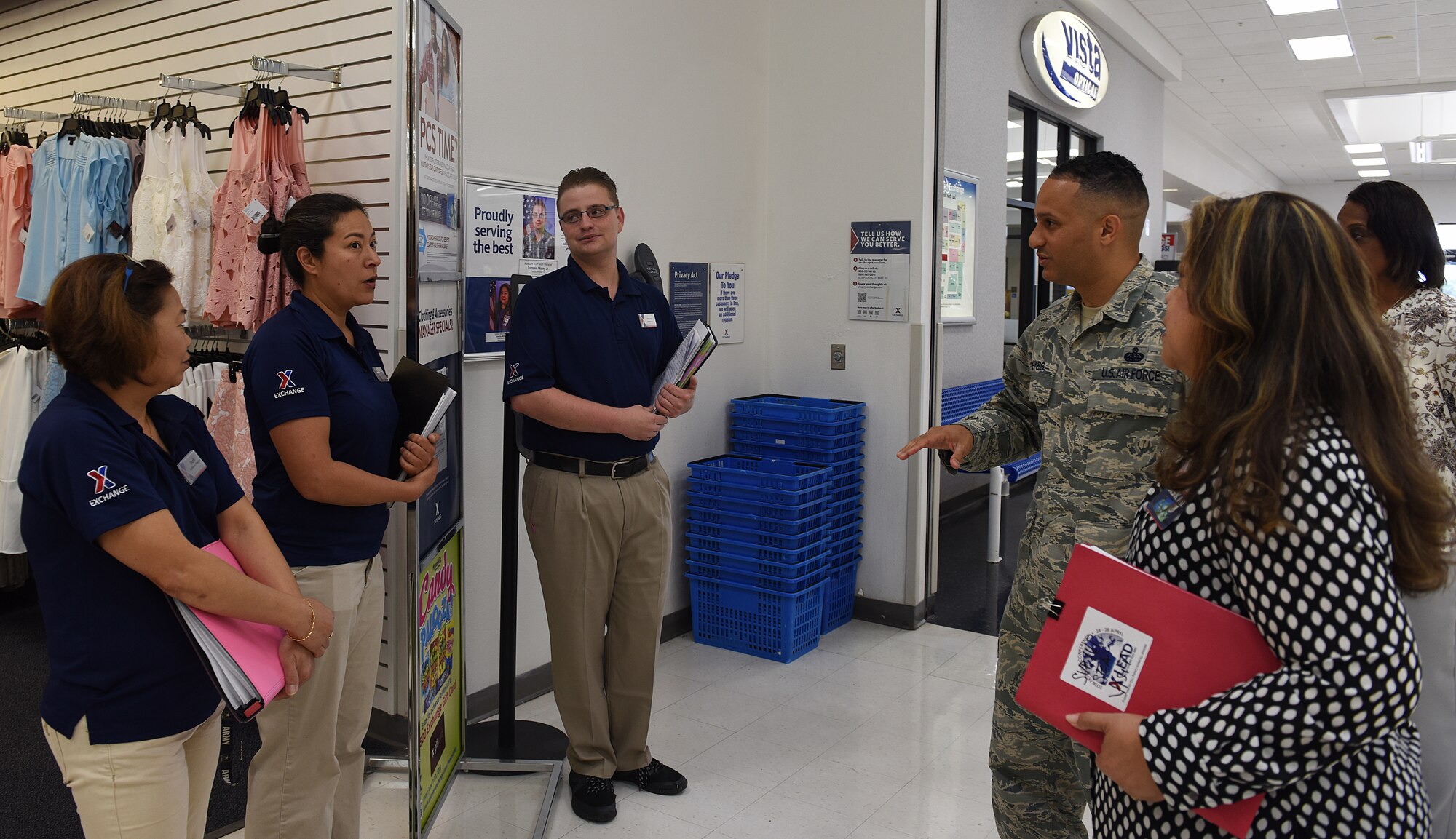 AAFES senior enlisted advisor visits Dyess