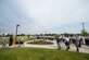 Sam and Stacy Snyder speak at their son’s memorial run and motorcycle ride June 14, 2018, on Buckley Air Force Base, Colorado. Each year, Team Buckley members gather for the Senior Airman Michael S. Snyder memorial, which is a remembrance to honor Snyder, who was killed on his motorcycle in 2014 by a drunken driver. (U.S. Air Force photo by Senior Airman Stephen G. Eigel)