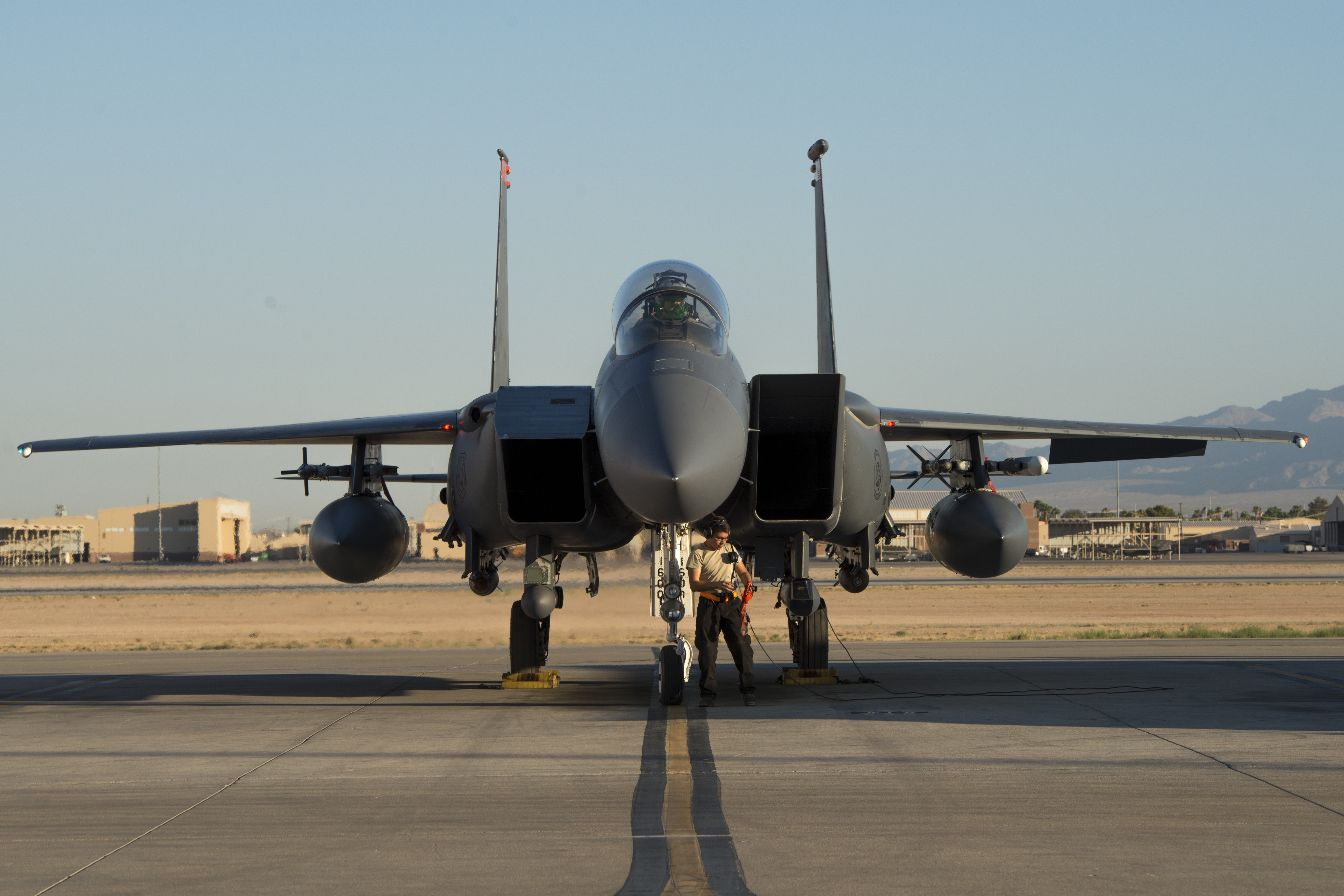 Green Flag Preparing For Close Air Support