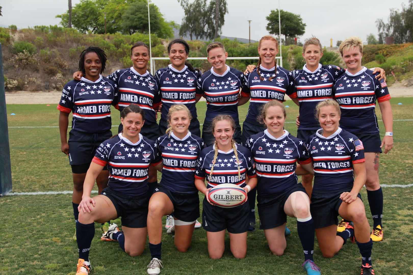 U.S. Armed Forces Women's Rugby Team competed in the  Women's Academy Tournament this week at the U.S. Olympic Training Site in Chula Vista, CA.