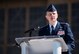 180615-F-GP610-190
Col. Derek Salmi, 92nd Air Refueling Wing commander, addresses Team Fairchild during an assumption of command ceremony June 15, 2018, at Fairchild Air Force Base, Wash. Throughout his remarks, Salmi praised the men and women of Team Fairchild for their past successes, commitment to excellence, and shared excitement for what the future holds for the 92nd ARW. (U.S. Air Force photo/ Senior Airman Sean Campbell)