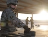 Sgt. Misty Avila collects rounds for the weapons zeroing and qualification event at Camp Buehring June 5, 2012. Five non-commissioned officers and three soldiers participated in the  "Third Army/USARCENT 2012 Non-commissioned Officer and Soldierof the Year 'Best Warrior' Competition."