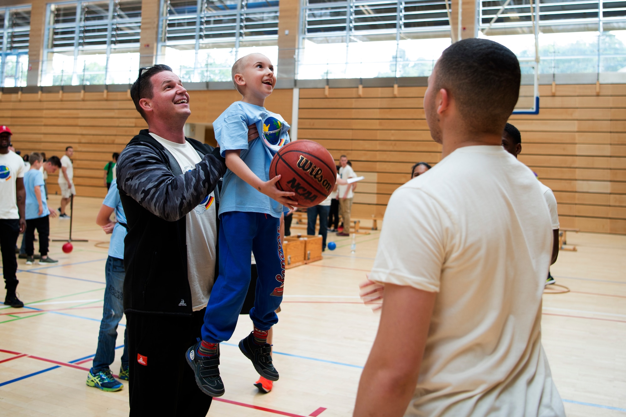 The event marked the 26th year local students with special needs were invited to participate in activities with volunteers.