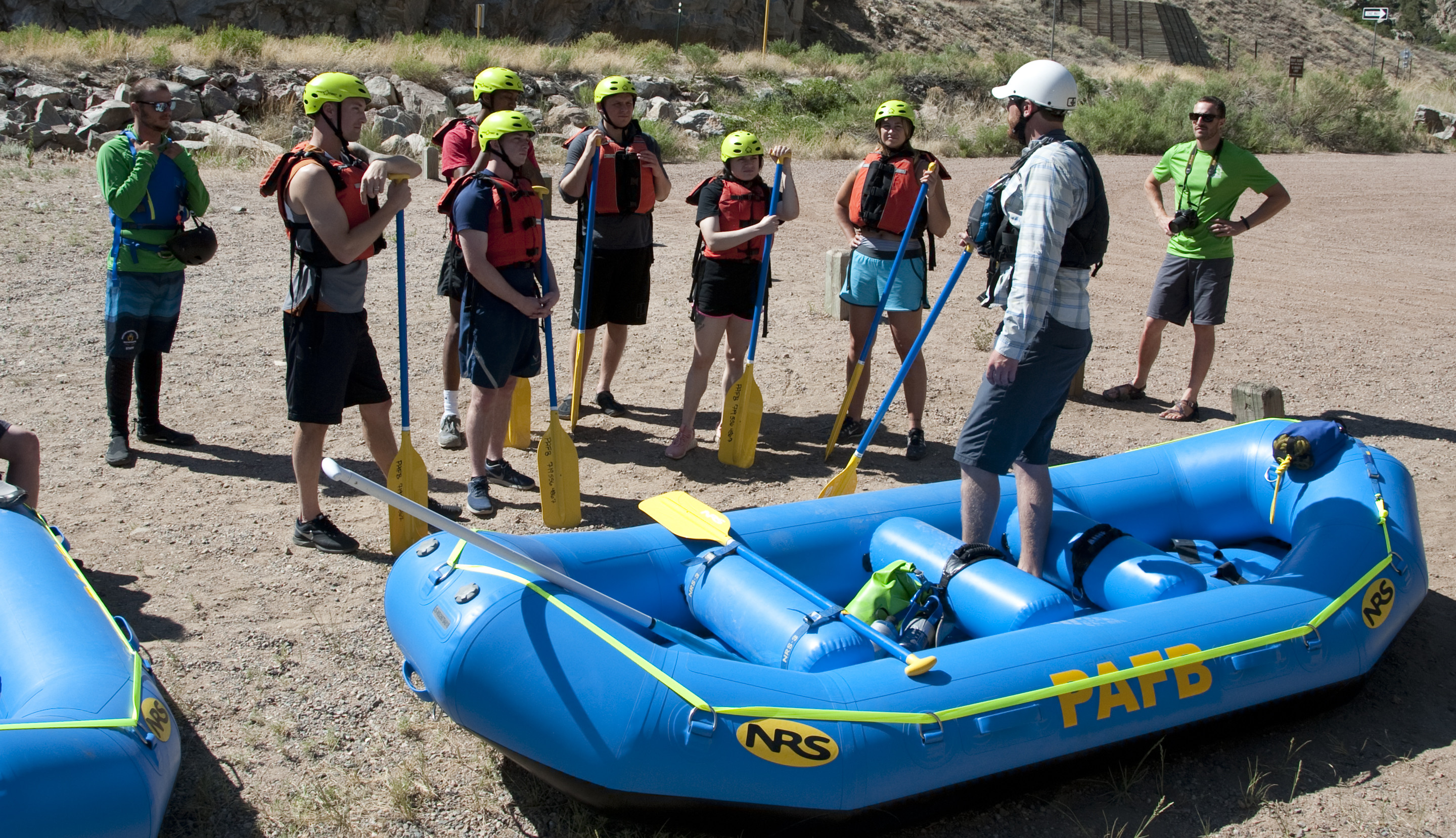 Rafting for resilience > Peterson and Schriever Space Force Base > Display
