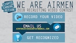 Air Force officials are offering Airmen the chance to create their own recruiting video through the We Are Airmen 2018 Recruiting Video Contest. Now is your chance to showcase your creativity and pride to be an Airman in the United States Air Force! If you were a civilian thinking about joining the military, what kind of commercial would make you want to become an Airman?