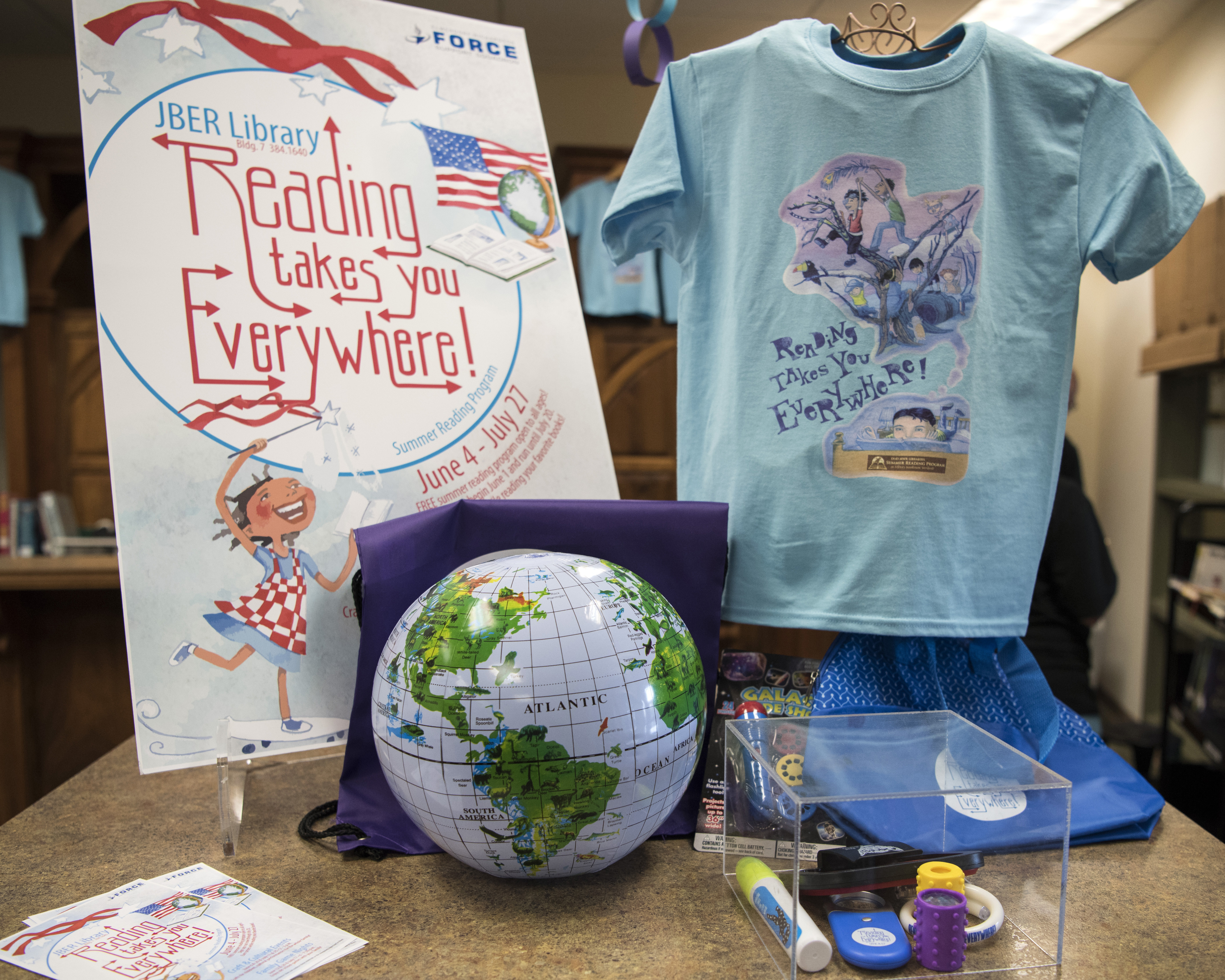 JBER Library hosts ‘Reading takes you everywhere’ > Joint Base