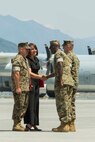 Sgt. Maj. Perez bids VMGR-152 farewell, Sgt. Maj. Tyler takes charge
