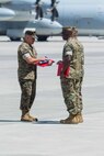Sgt. Maj. Perez bids VMGR-152 farewell, Sgt. Maj. Tyler takes charge