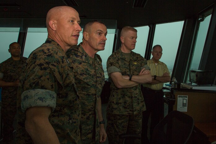 Leadership from Marine Corps Installations Command visit Iwakuni