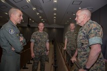 Leadership from Marine Corps Installations Command visit Iwakuni