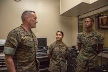 Leadership from Marine Corps Installations Command visit Iwakuni