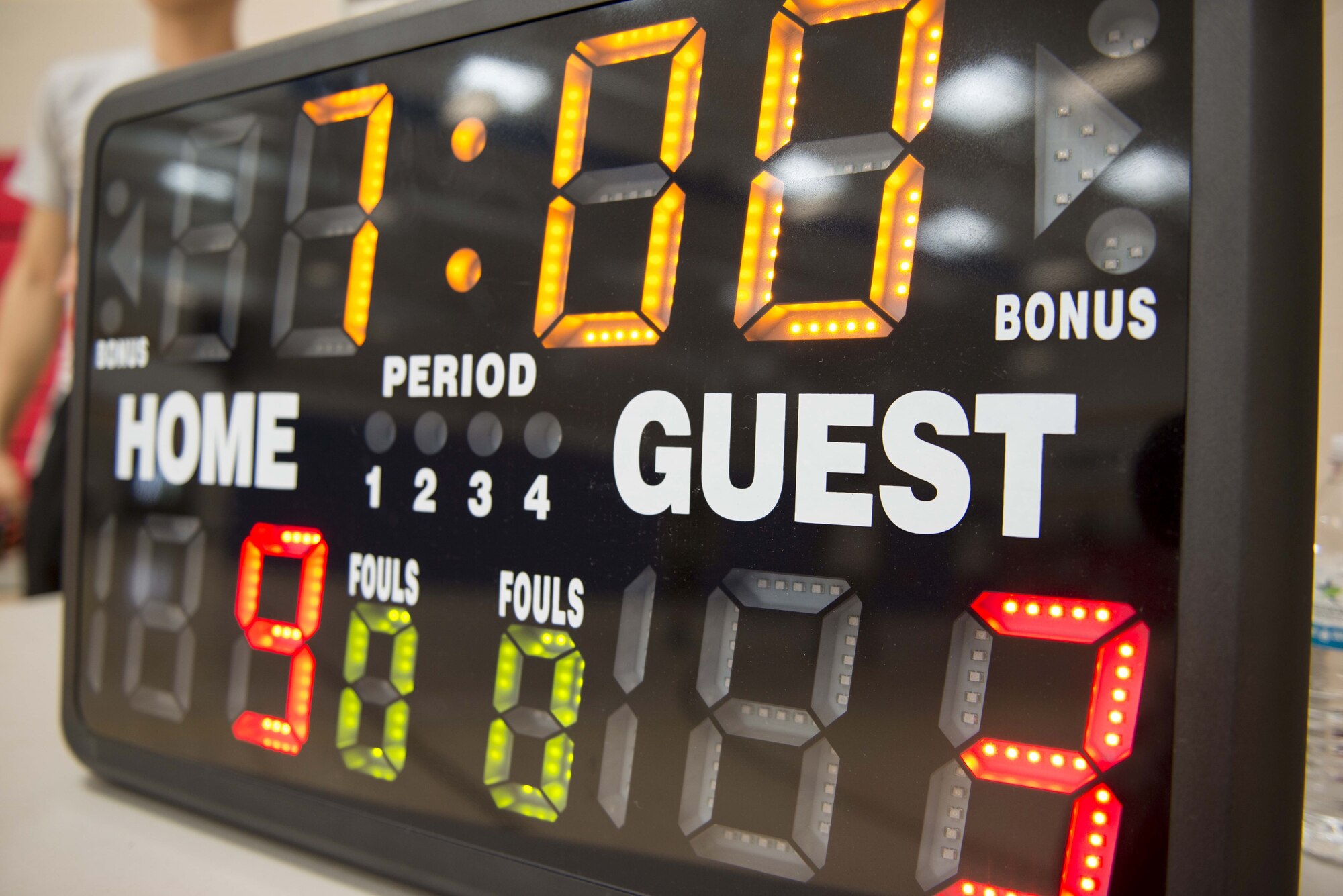 The 20th Force Support Squadron (FSS) supported the Four Chaplains 3-on-3 Basketball Tournament with scorekeeping at the 20th FSS main fitness center at Shaw Air Force Base, S.C., June 15, 2018.