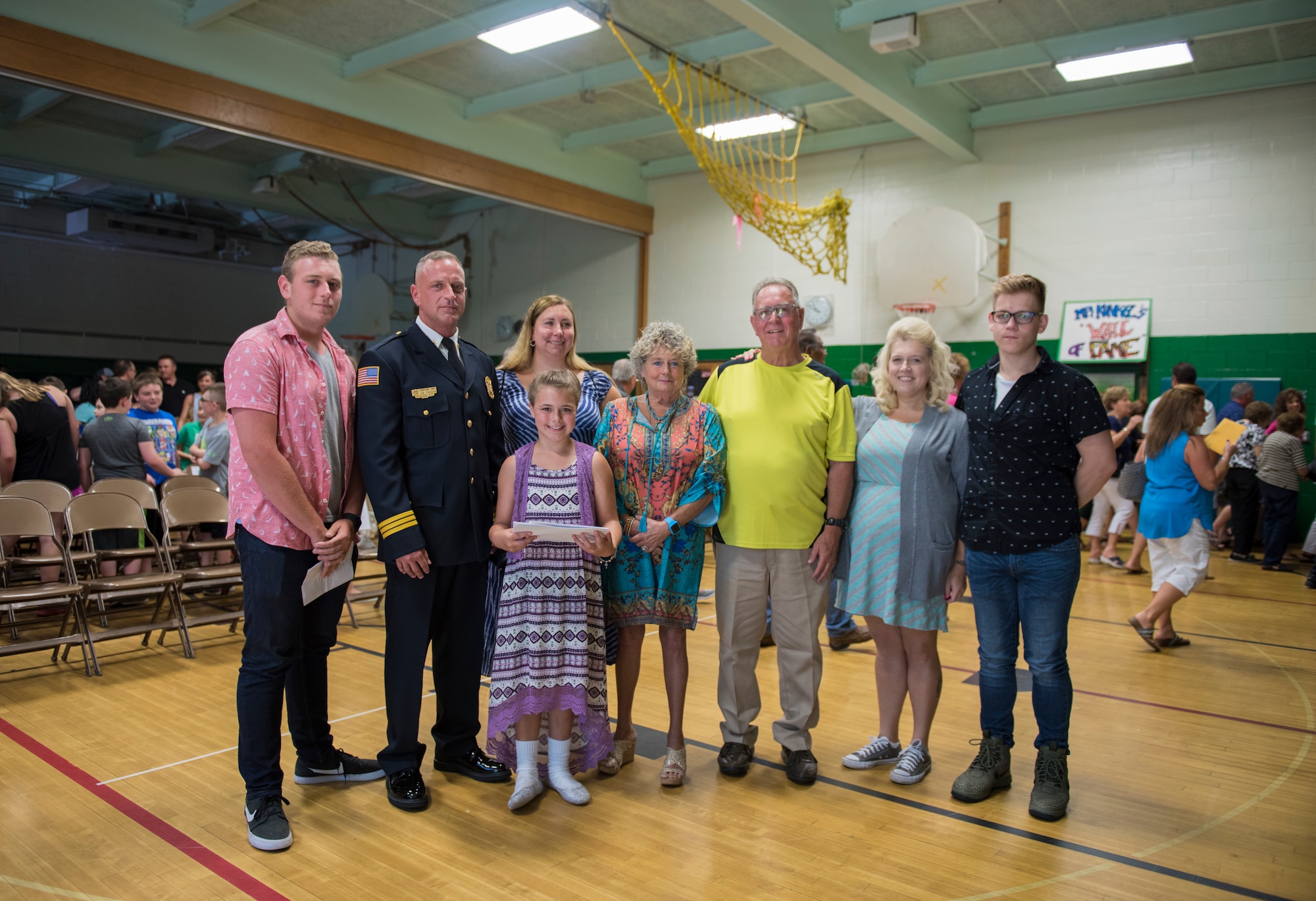 NFARS Assistant Fire Chief spreads message of kindness to elementary school students