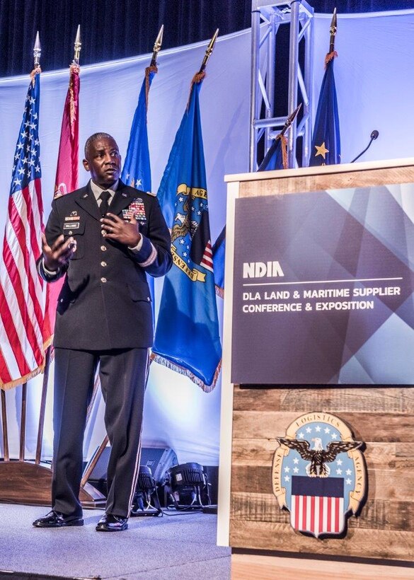 DLA Director speaks at conference