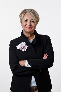 Deb Archer poses for professional photo