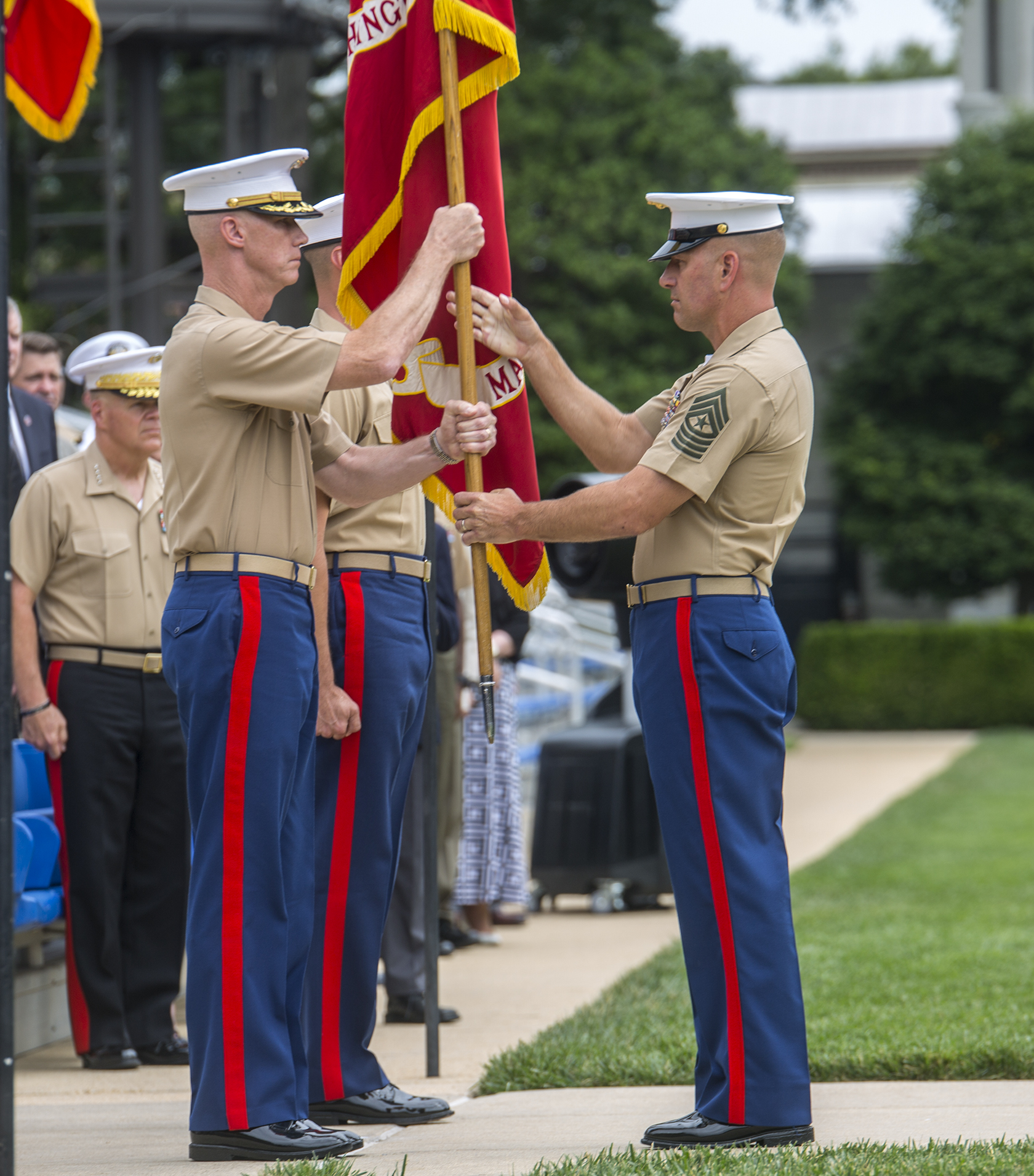 Marine Barracks Washington D.C. Change of Command Ceremony 06.20