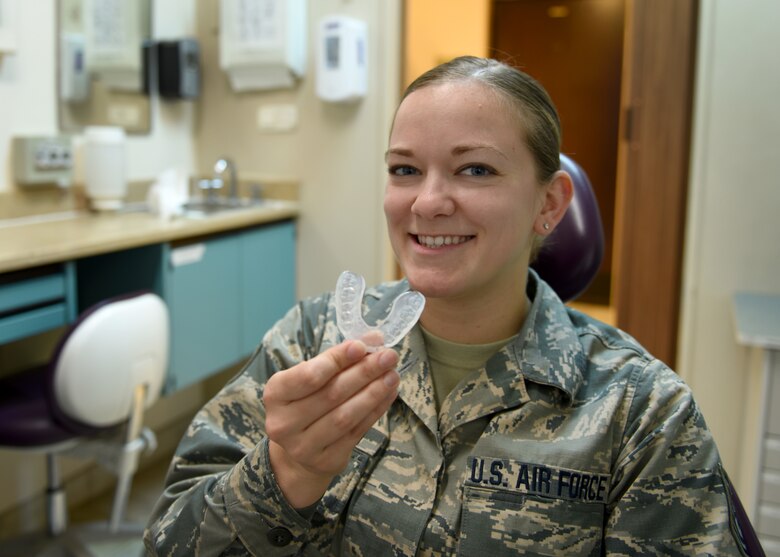 The dental clinic creates mouth guards for members to prevent injuries to the teeth and mouth during high intensity activities.