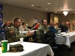 Members of Joint Task Force Civil Support participated in the Vista Crossing Tabletop Exercise and International CBRN Summit hosted by U.S. Northern Command and held at Peterson Air Force Base, Colorado June 12-13, 2018. The
participants represented Federal and National Guard military, DoD civilians, and interagency and industry members. JTF-CS provides command and control for designated Department of Defense specialized response forces to assist local, state, federal and tribal partners in saving lives, preventing further injury, and providing critical support to enable community recovery.