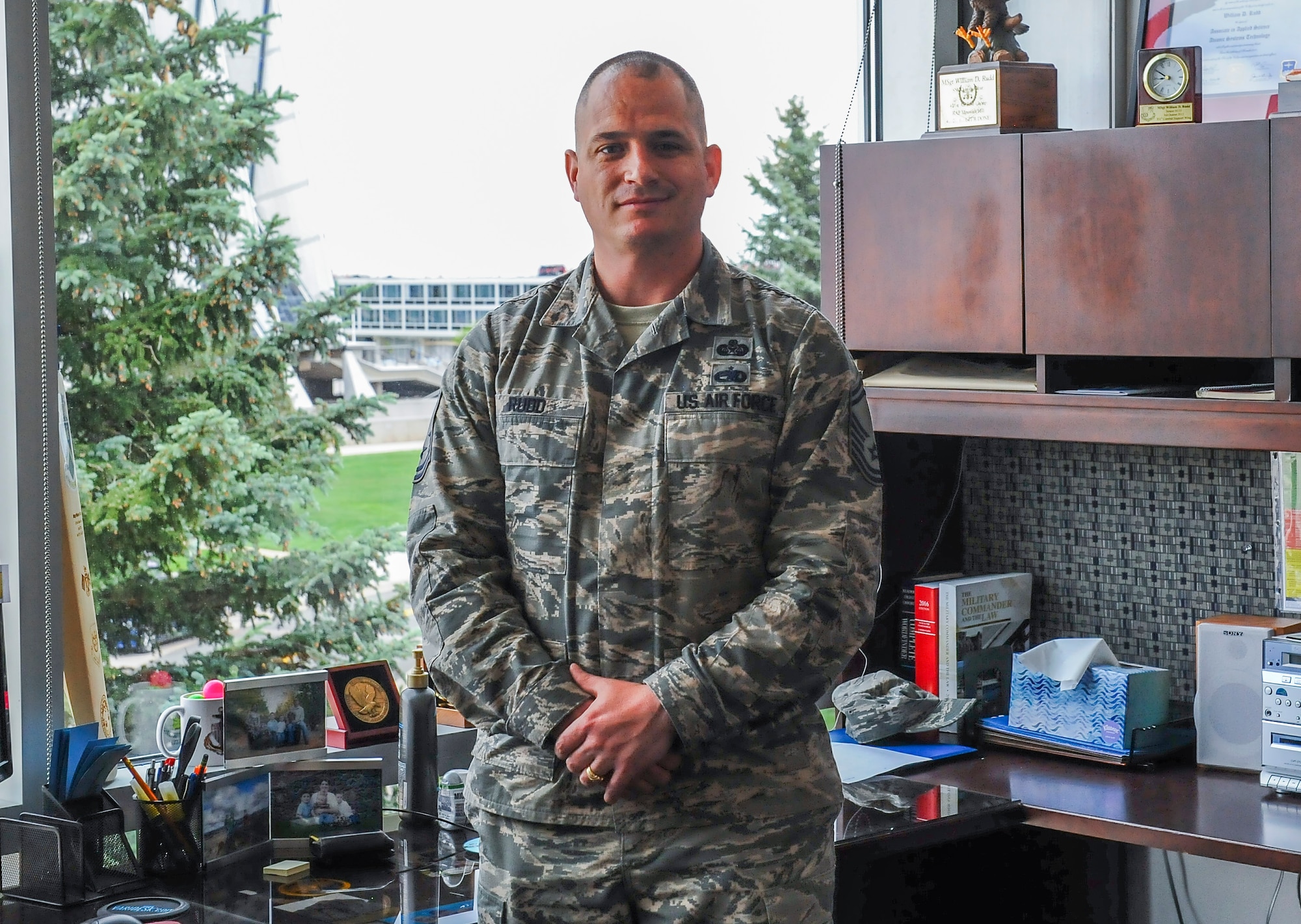 Senior NCO preps for OTS