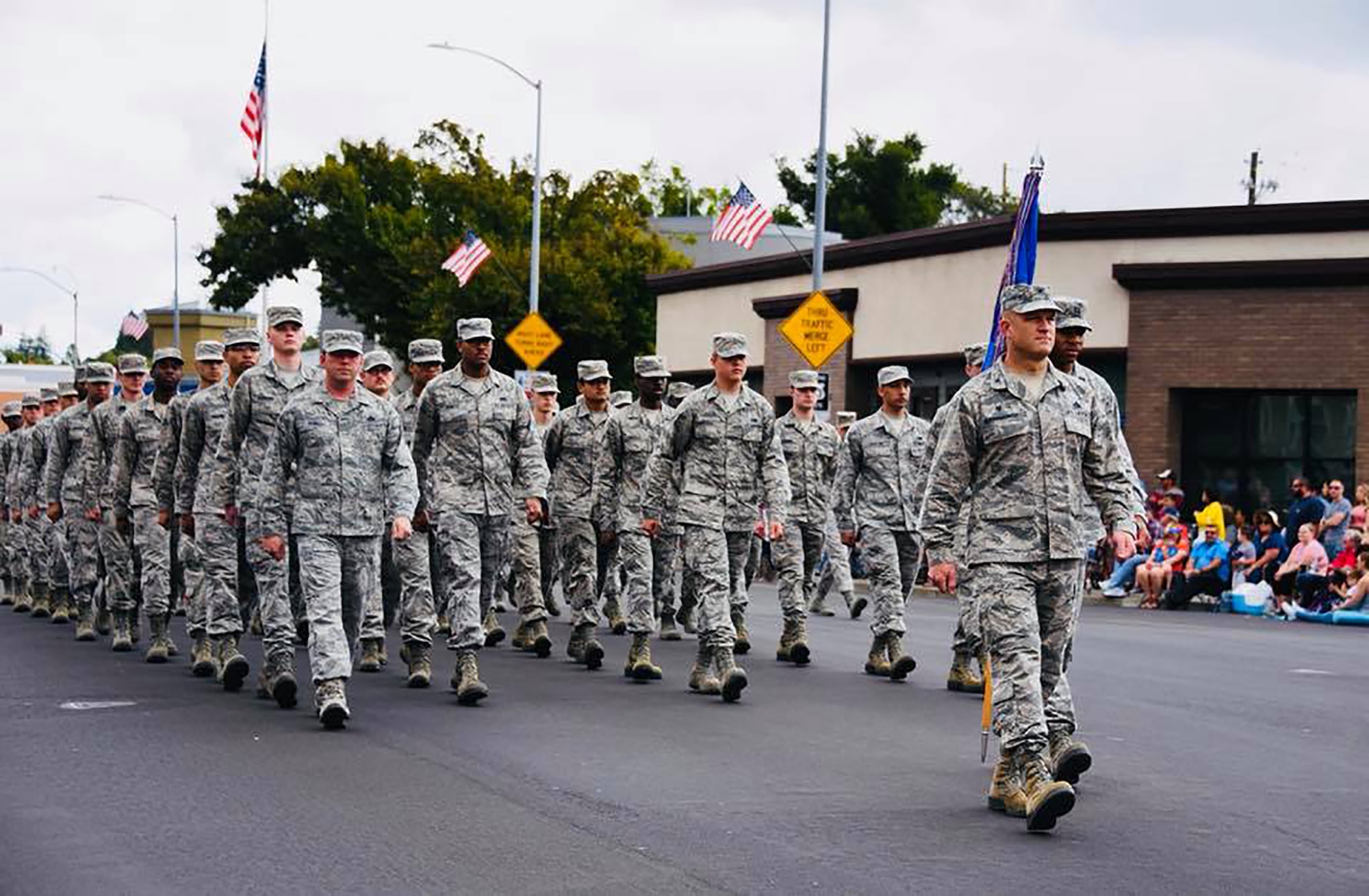 Team Travis Airmen were out in force to support the 61st Aniversary Feista Days Parade.