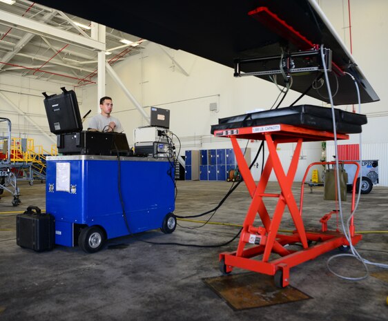 Beale NDI team’s unique, time-saving RQ-4 inspection process