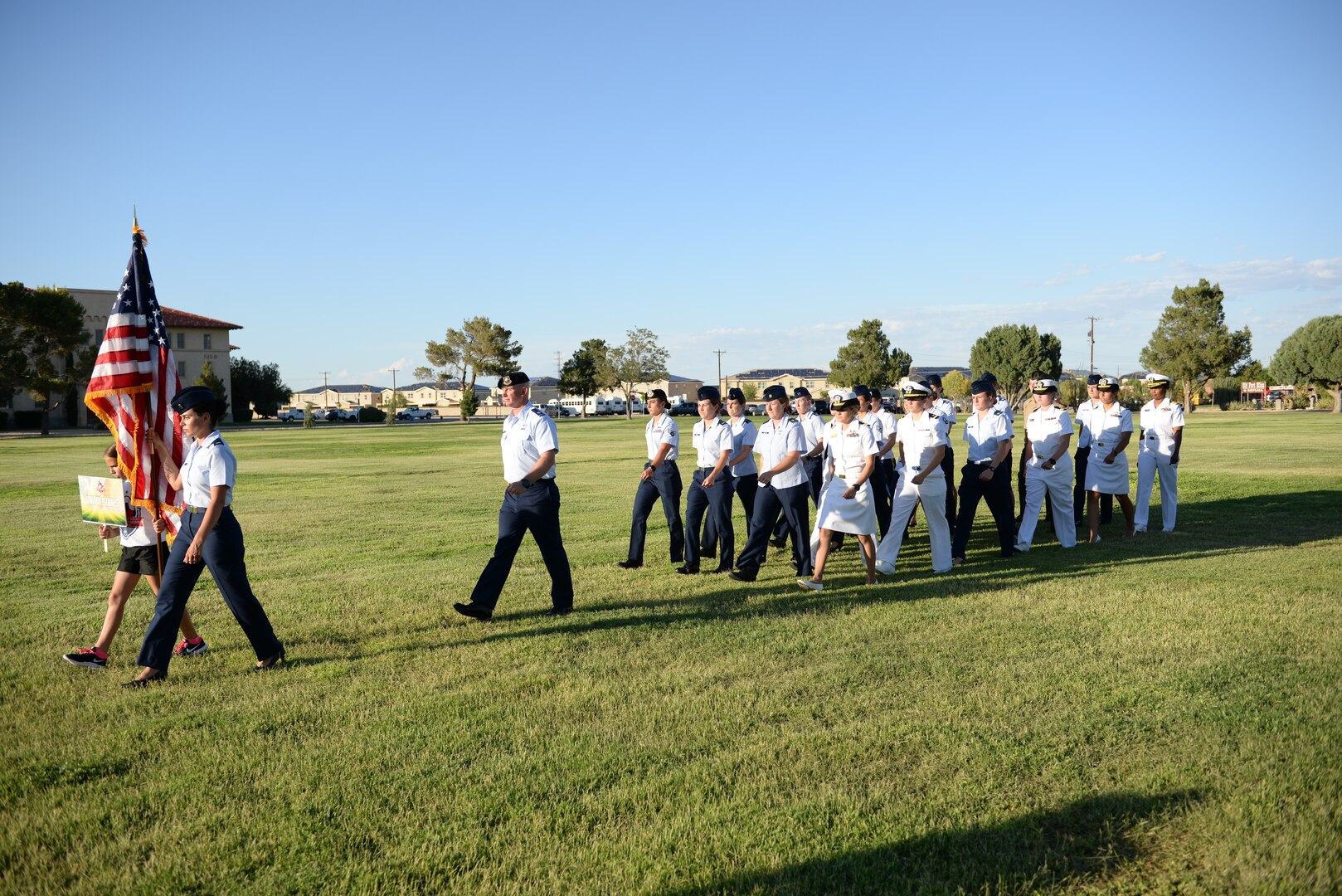 Elite military soccer players from around the world participate in the opening ceremonies at Fort Bliss June 21 ahead of the 2018 Conseil International du Sport Militaire (CISM) World Military Women's Football Championship. International military teams are here to crown the bst women soccer players among the nine militaries participating.