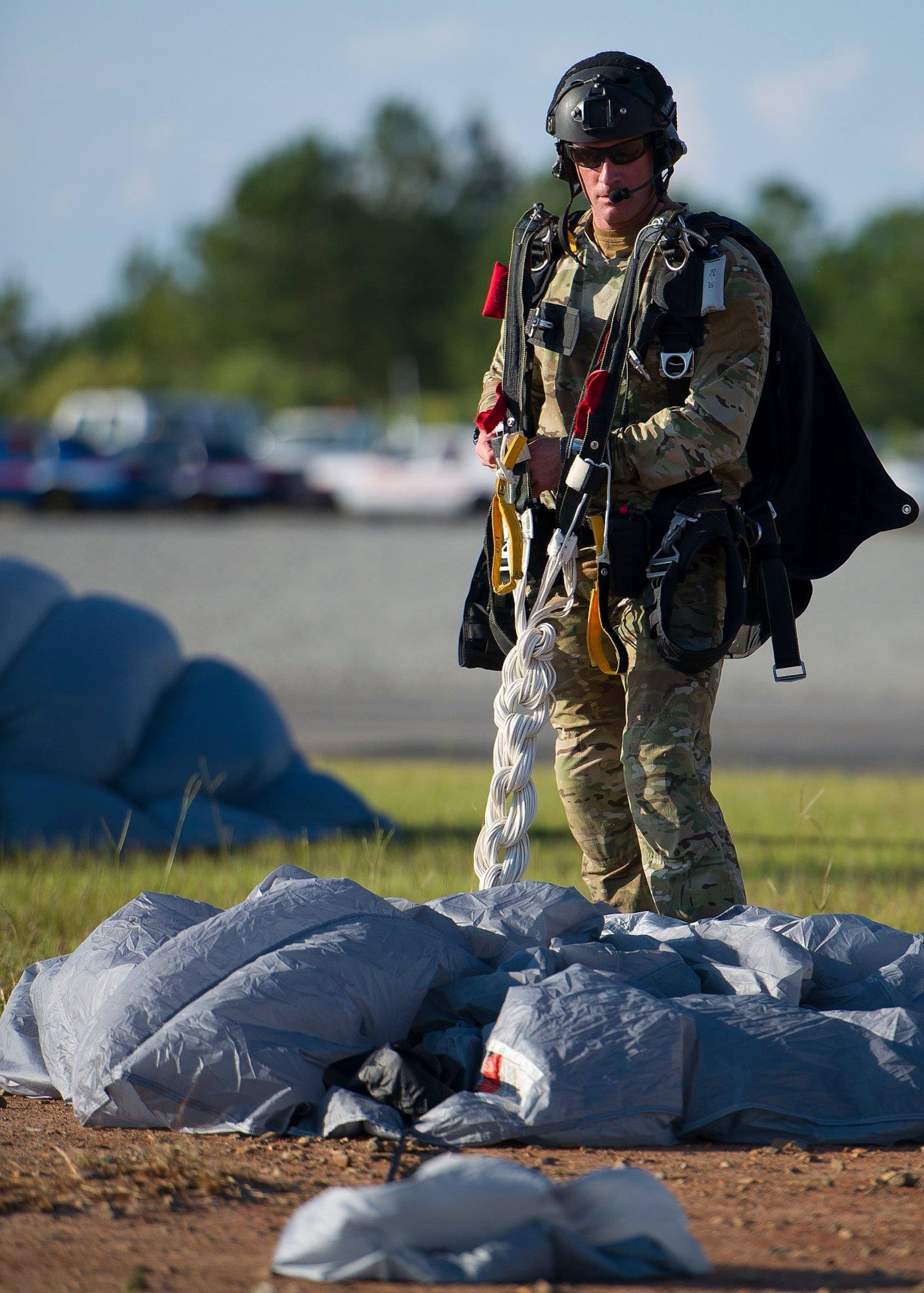 Air Force Reserve Master Sgt. William Posch, 36, Indialantic, Florida, was an Air Force Reserve pararescuemen assigned to the 308th Rescue Squadron providing combat rescue support for Inherent Resolve when he and seven Airmen were killed in an HH-60G Pave Hawk helicopter crash in Anbar Province, Iraq, March 15, 2018. Loved ones and fellow Reserve Citizen Airmen from near and far paid respects as the American Hero was laid to rest with full military honors at Florida Memorial Gardens Thursday, June 21, 2018. (U.S. Air Force photo)