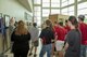 U.S. Air Force Maj. Brian Miller, 557th Weather Wing (WW) commander’s action group chief, describes opportunities in Air Force Weather to students from the University of Nebraska-Lincoln Weather Camp during a tour of the 557th WW June 12, 2018, Offutt Air Force Base, Nebraska. Students also viewed the wing’s historical artifacts before touring the wing’s Space Weather Operations Center and High Performance Computer Center. (U.S. Air Force photo by Paul Shirk)