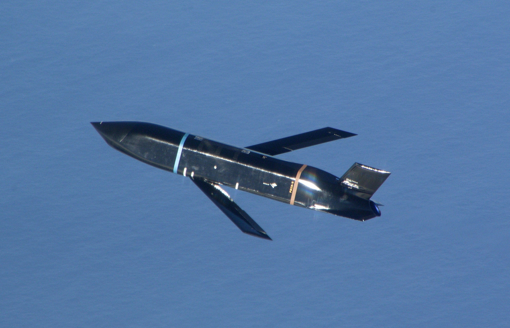Lockheed Martin successfully fired two production representative Long Range Anti-Ship Missiles (LRASM) from a U.S. Air Force B-1B on May 23, 2018. In the event over the Sea Range at Point Mugu, California, a B-1 bomber from Dyess Air Force Base, Texas, released the pair of LRASMs. The missiles navigated through all planned waypoints, transitioned to mid-course guidance and flew toward the moving maritime target using inputs from the onboard sensors. The missiles then positively identified the intended target and impacted successfully. (Courtesy Photo)