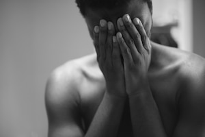 Male victim of domestic abuse