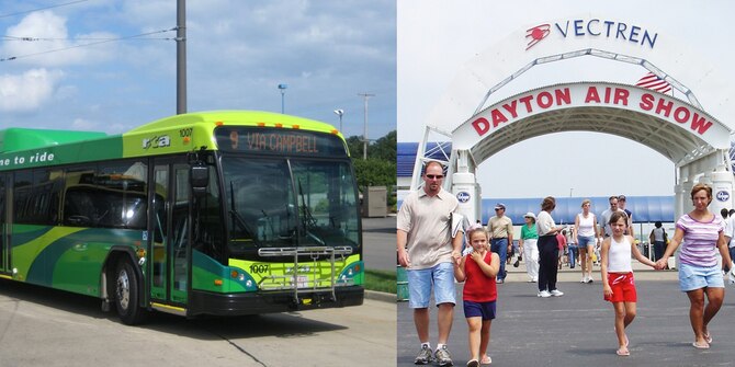 Visitors to the National Museum of the U.S. Air Force who are interested in taking an easy route to the Vectren Dayton International Air Show can board RTA shuttle buses that will run to and from the museum, dropping off riders at the Air Show main gate from 8 a.m.-6 p.m. on June 23-24. Shuttles depart from both locations approximately every 10 minutes. The cost for a round trip ticket is $3, and children age 5 and under ride free. Only cash will be accepted (an ATM is available inside the museum, if needed). For more information about the RTA shuttle service, please call (937) 425-8300.