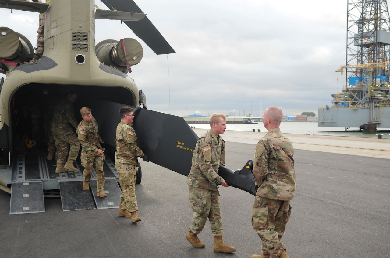 Third Atlantic Resolve U.S. Aviation Brigade Arrives in Europe