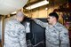 Senior Airman Kristian Martinez-felix, right, a 319th Civil Engineer Squadron heating, ventilation, air conditioning and refrigeration apprentice, and Senior Airman Tristan Miles, a 319th HVAC-R journeyman, begin maintenance on the water boilers June 20, 2018, on Grand Forks Air Force Base, North Dakota. Martinez-felix said that every building on base will have a water boiler in the building. (U.S. Air Force photo by Airman 1st Class Melody Wolff)
