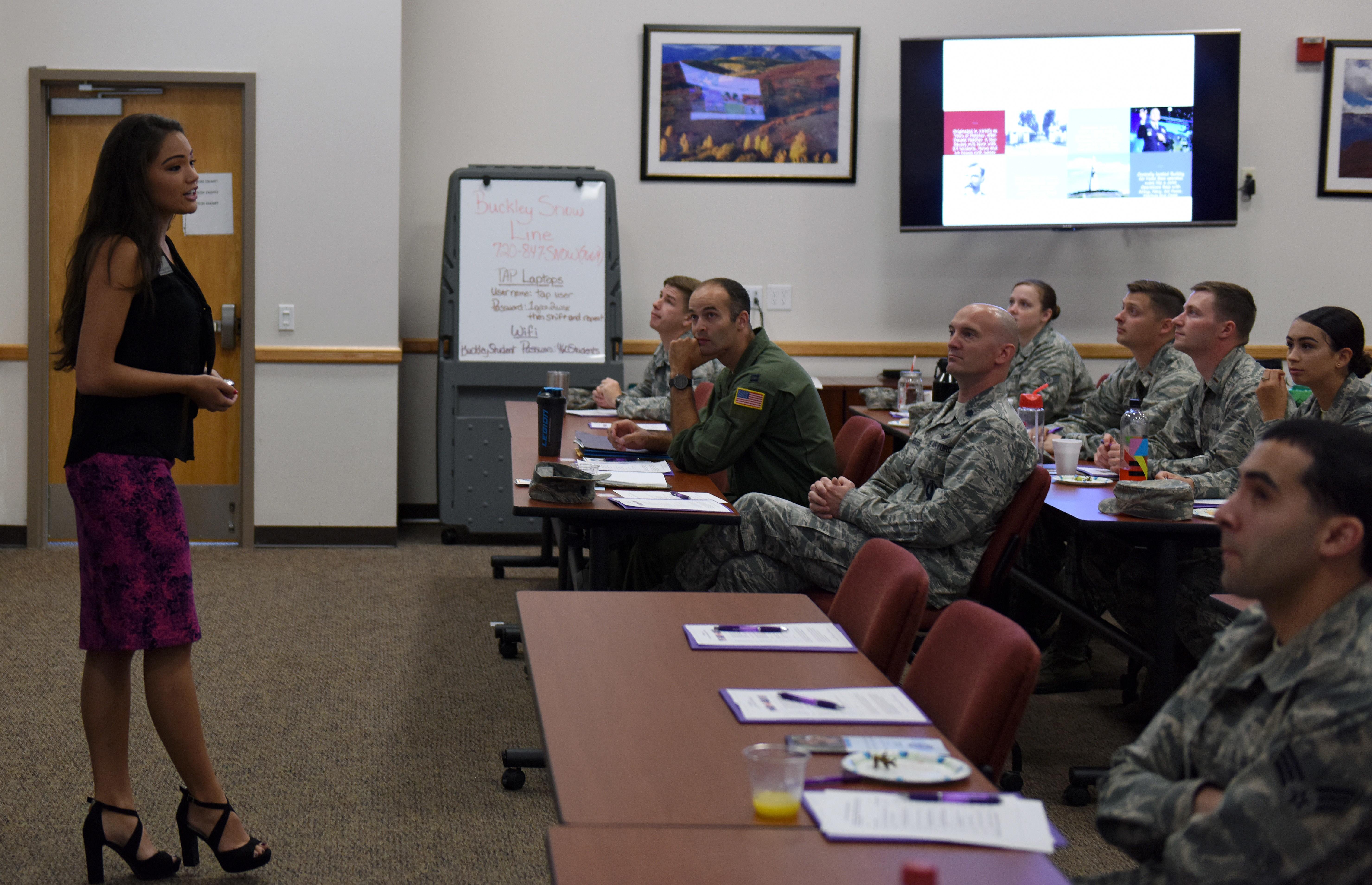 Team Buckley allied partners to Orientation