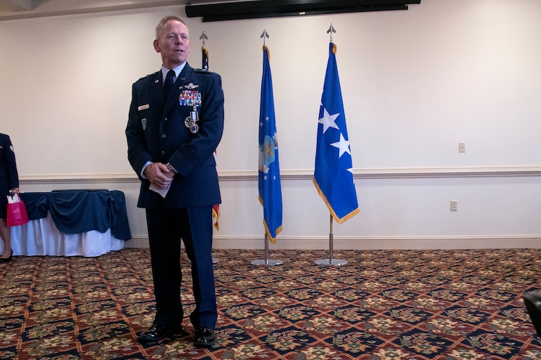 Photo of Maj. Gen. John K. McMullen at his retirement