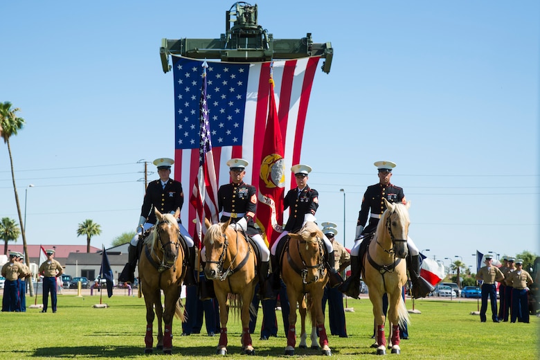 Mounted Color Guard Visits MCAS Yuma > Marine Corps Air Station Yuma ...