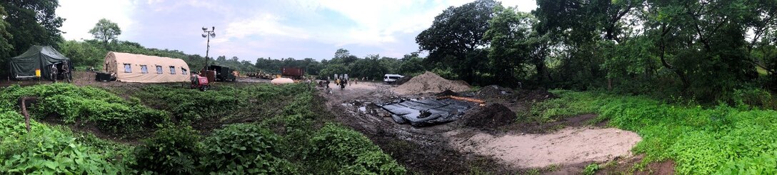 203rd RED HORSE builds school in El Salvador