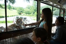 Iwakuni families explore cave, take voyage to safari land