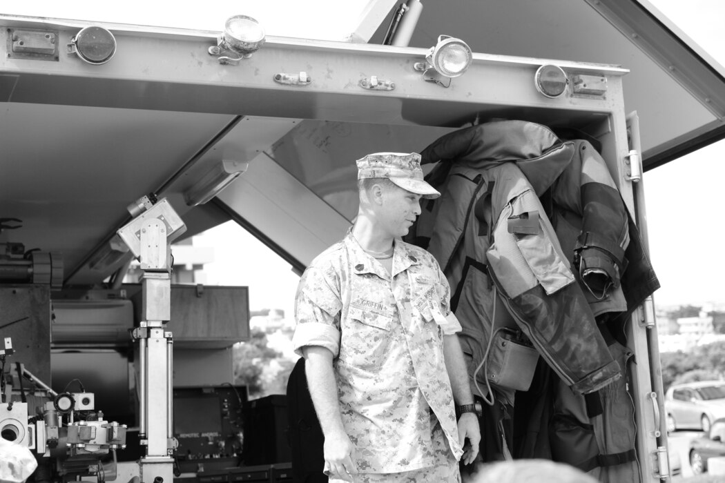 Training in Okinawa Japan with the Japanese Ground Self Defense Force and the Local Emergency Responders.  The training consisted of casualty evacuation, and response to an aircraft mishap.
